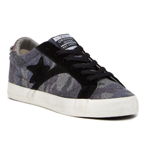 vintage havana camo sneakers